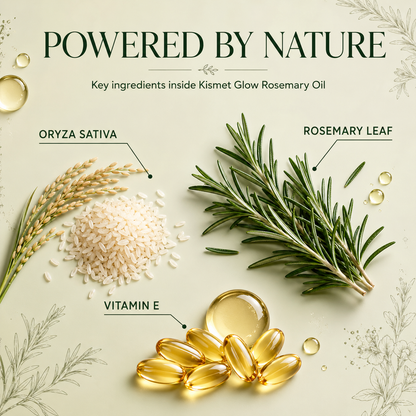 Organic Rosemary Oil | Natural Hair Growth Solution