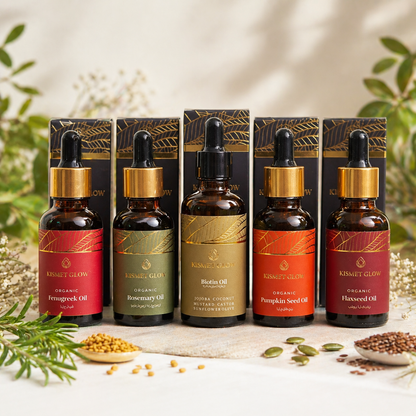 Mega Hair Oil Combo Pack | Carrier Oil + 4 oils