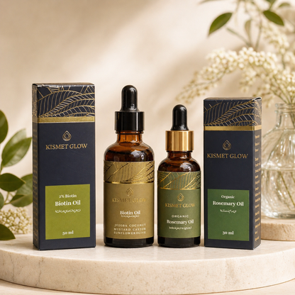 Hair Growth Bundle | Biotin Oil | Rosemary Oil