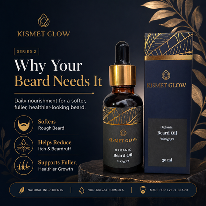 Beard Oil 30 ml | Rosemary, Almond & Tea Tree