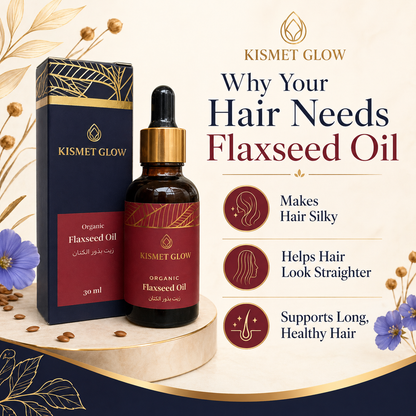 Organic Flaxseed Hair Oil | 30 ml