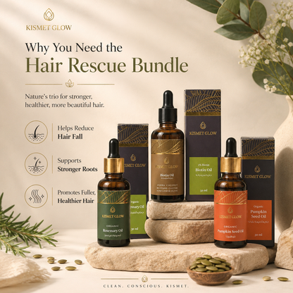 Hair Rescue Bundle | Rosemary, Biotin, Pumpkin