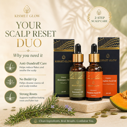Anti Dandruff Bundle | Rosemary & Pumpkin Seed Oil
