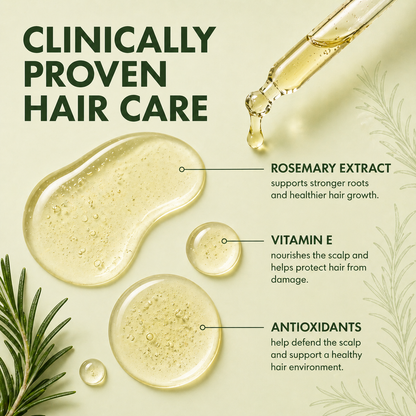 Organic Rosemary Oil | Natural Hair Growth Solution