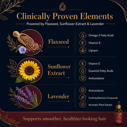 Organic Flaxseed Hair Oil | 30 ml