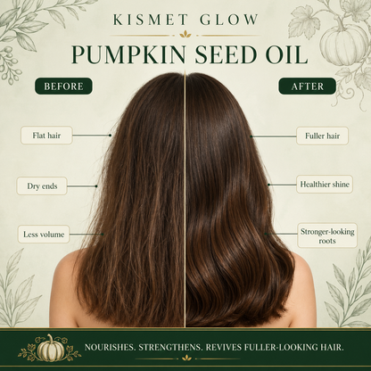 Organic Pumpkin Seed hair Oil 30 ml | Best Top Gain Oil