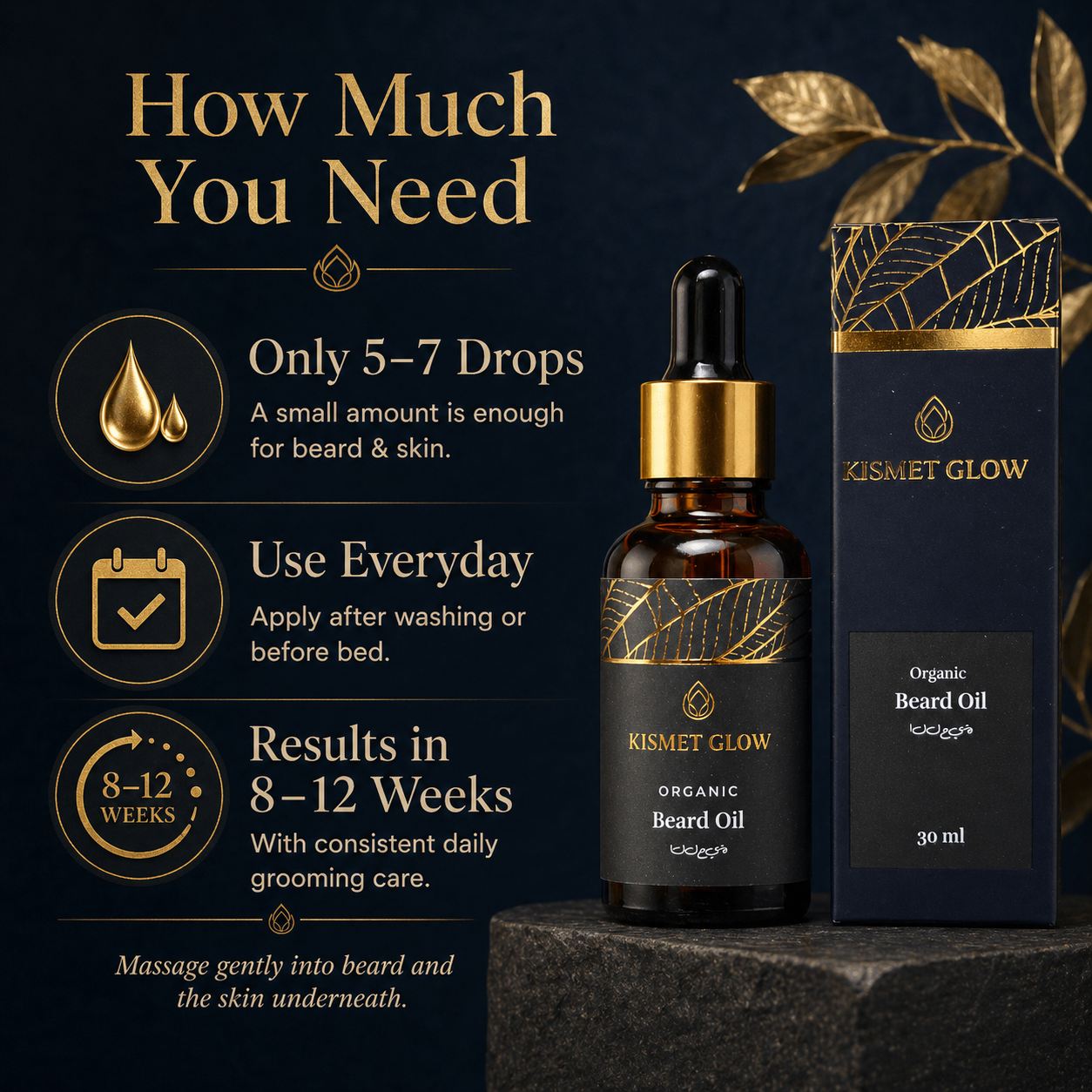 Beard Oil 30 ml | Rosemary, Almond & Tea Tree