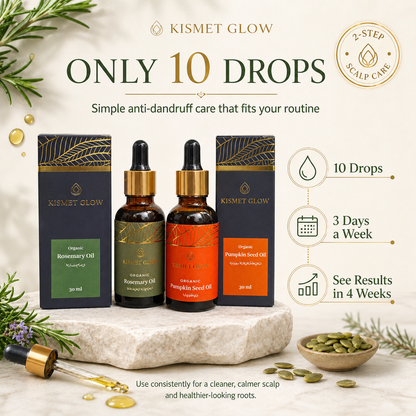 Anti Dandruff Bundle | Rosemary & Pumpkin Seed Oil