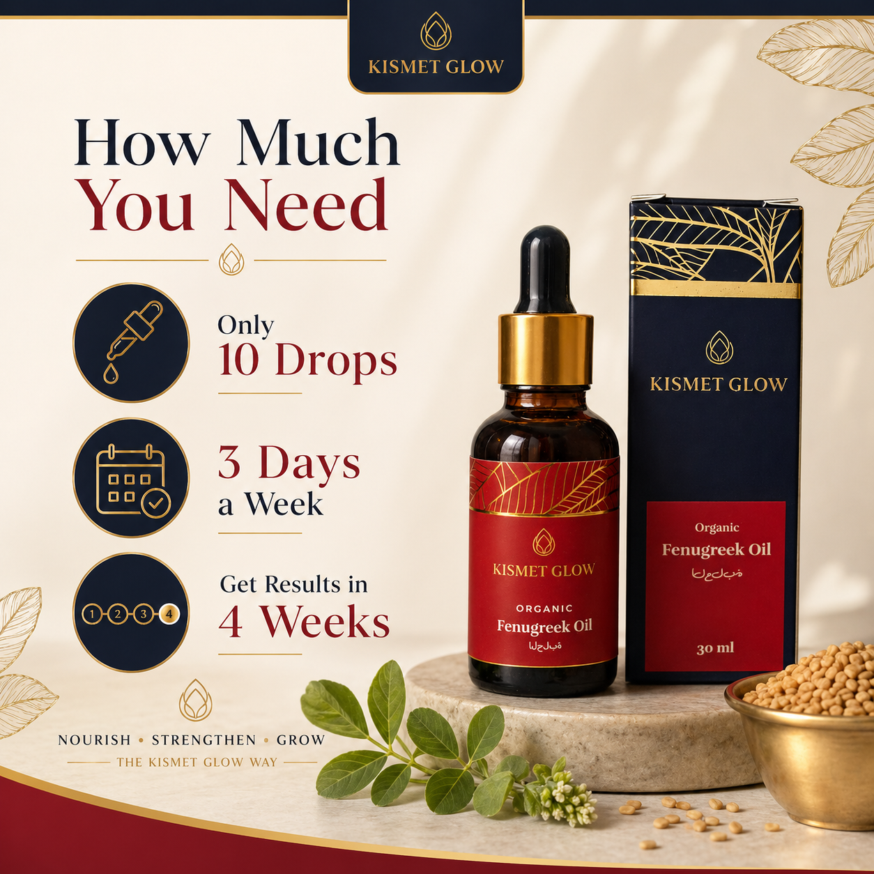Fenugreek Damage Repair Oil | 30 ml