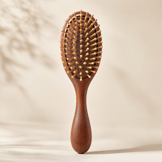 Natural Sandalwood Hair Brush