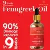 Organic fenugreek hair repair oil