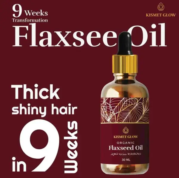 Organic Flaxseed Hair Oil