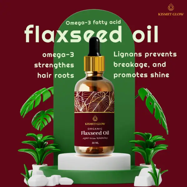 Organic Flaxseed Hair Oil