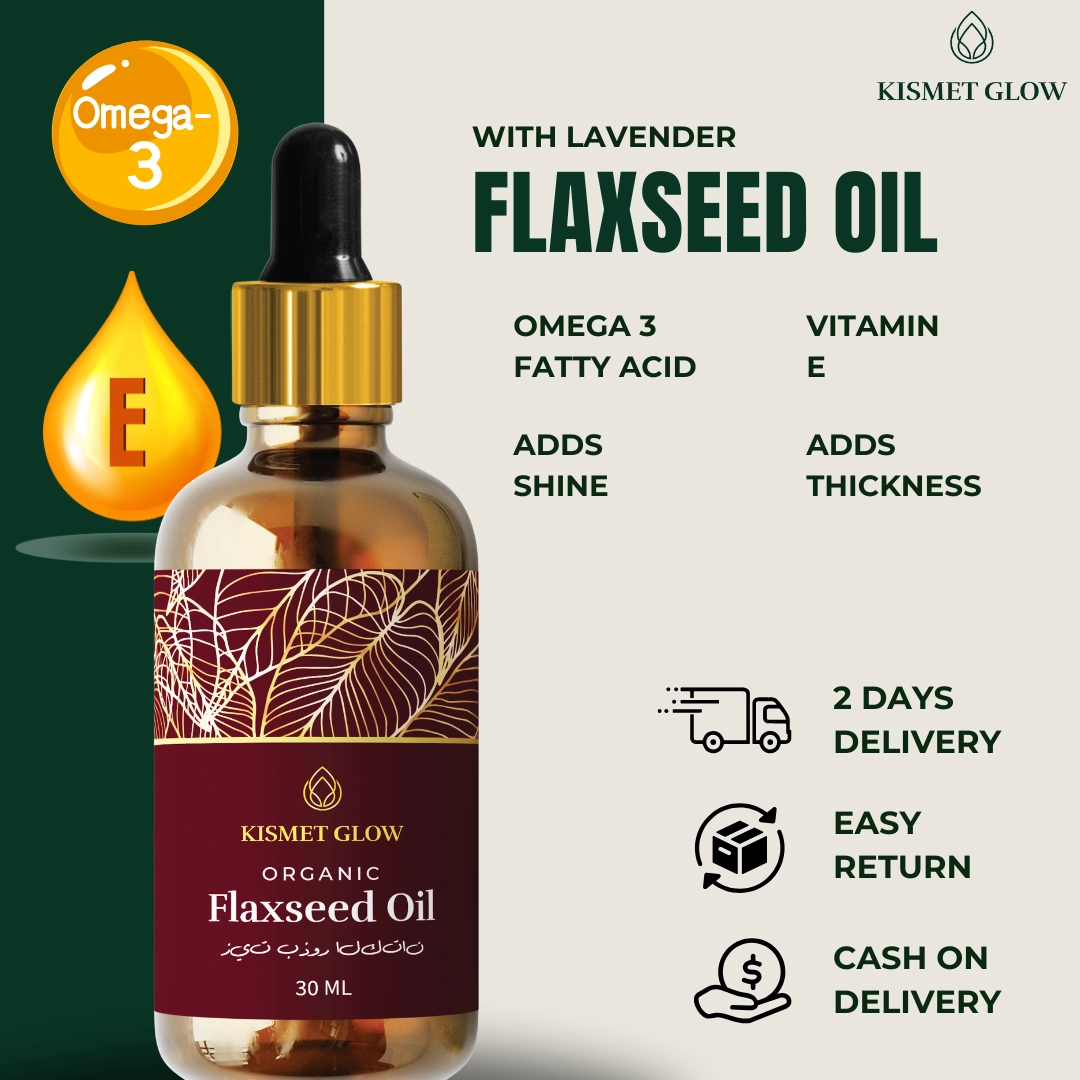 Organic Flaxseed Hair Oil | 30 ml