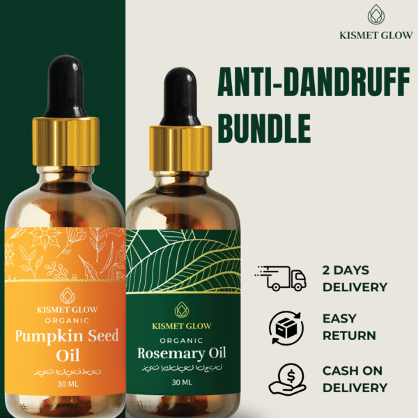 Anti Dandruff Bundle | Rosemary & Pumpkin Seed Oil