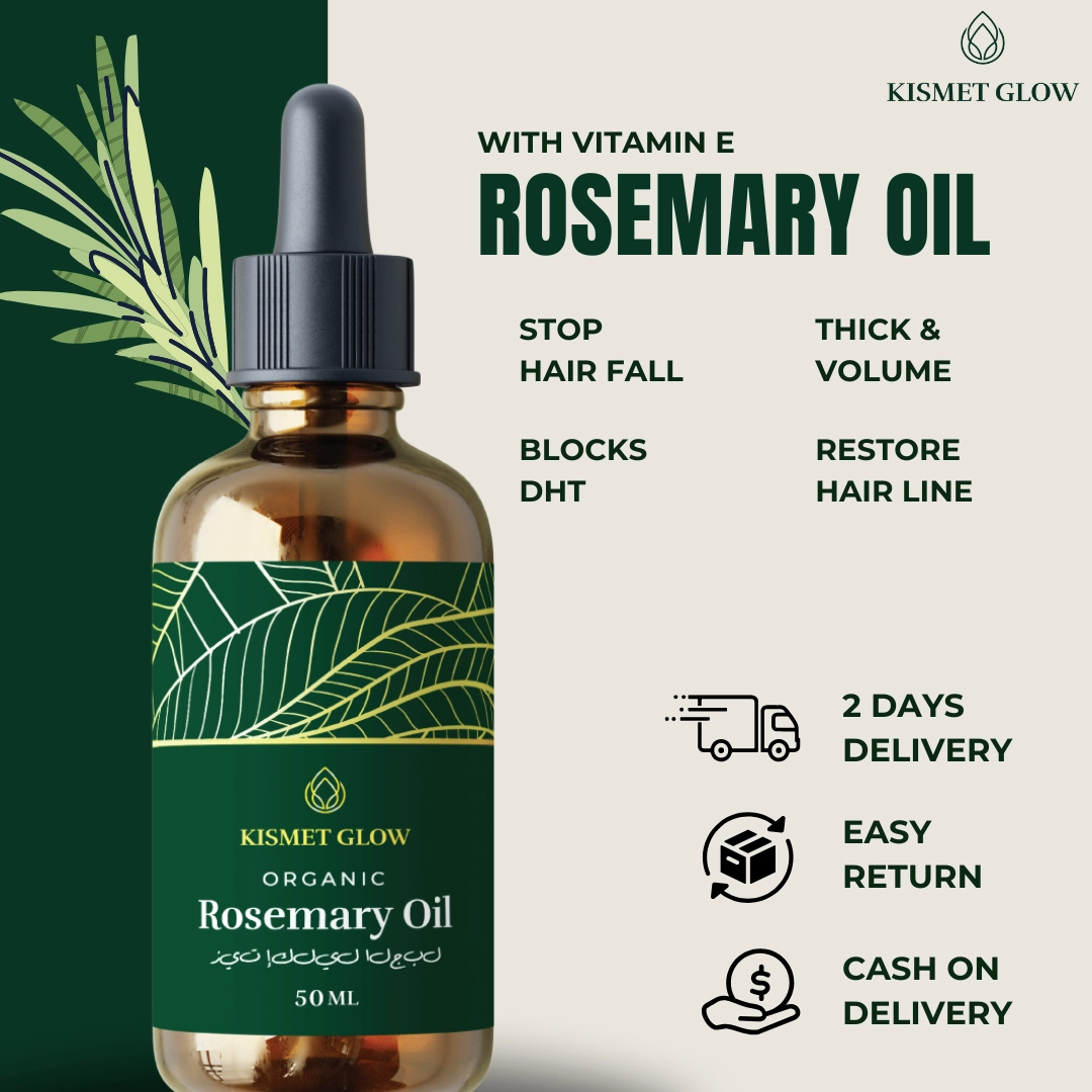 Organic Rosemary Oil | Hair Growth Solution