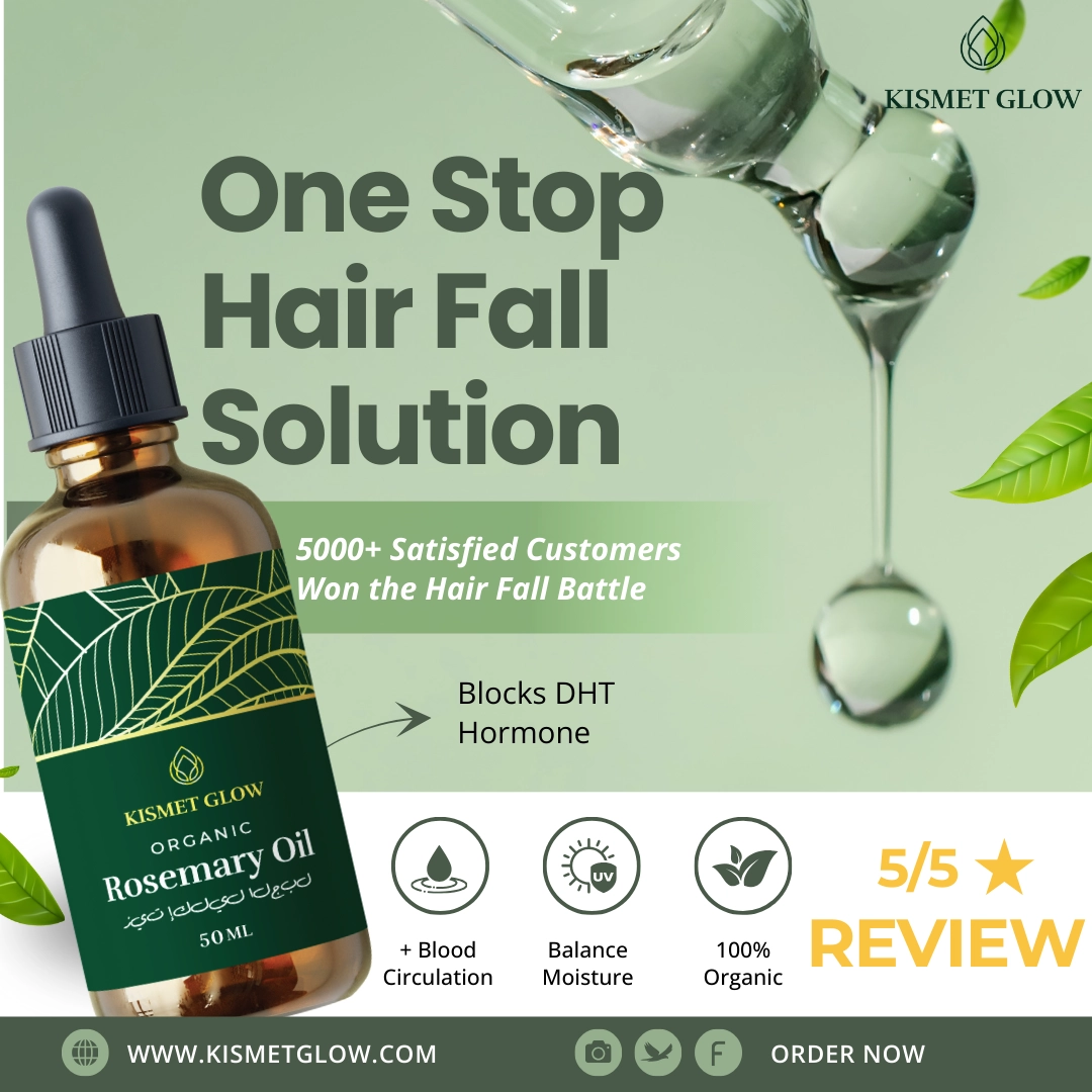 Organic Rosemary Oil | Hair Growth Solution