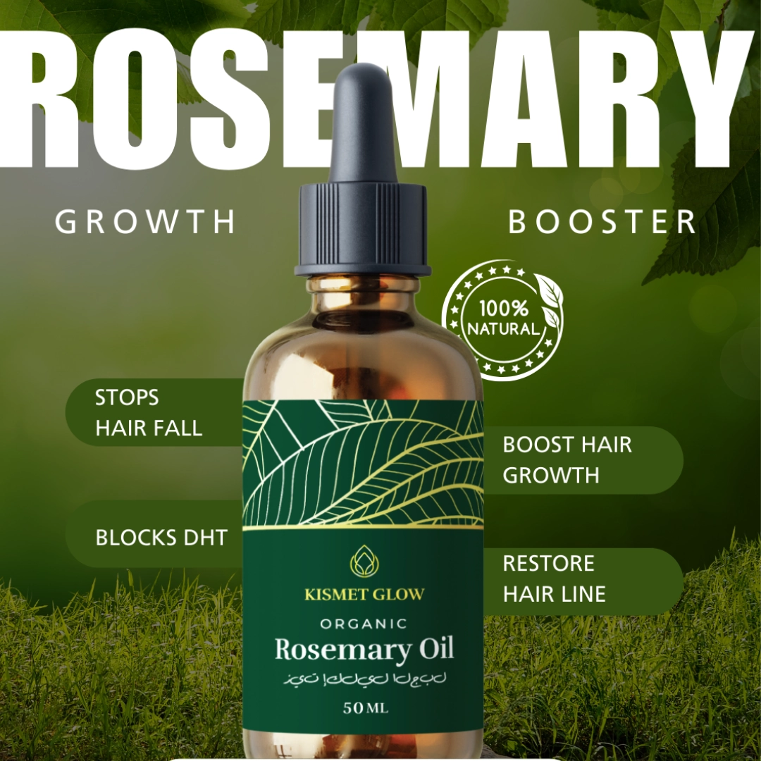 Organic Rosemary Oil | Hair Growth Solution